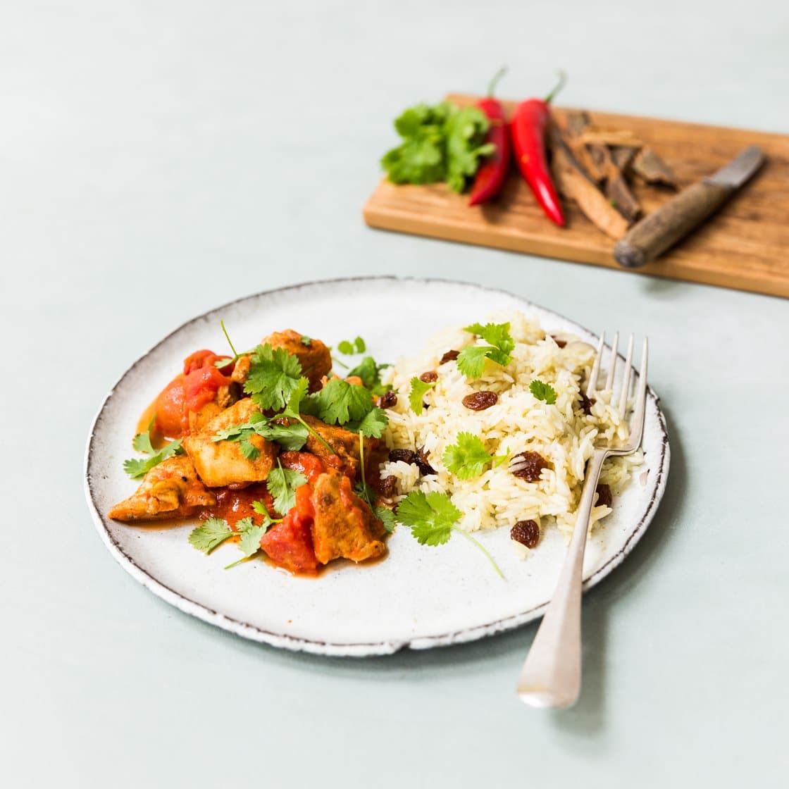 Kylling tikka masala Tanzania style